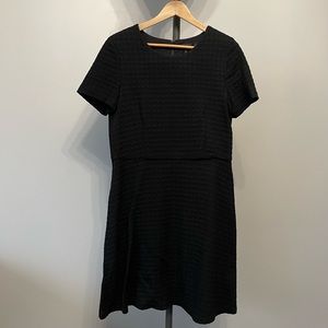 [Theory] Textured Black Mini Dress